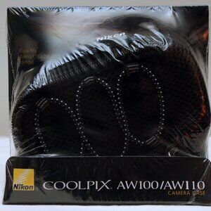 NEW Nikon Coolpix Case/Pouch for AW100 AW110 AW120 AW130 with Carabiner Clip